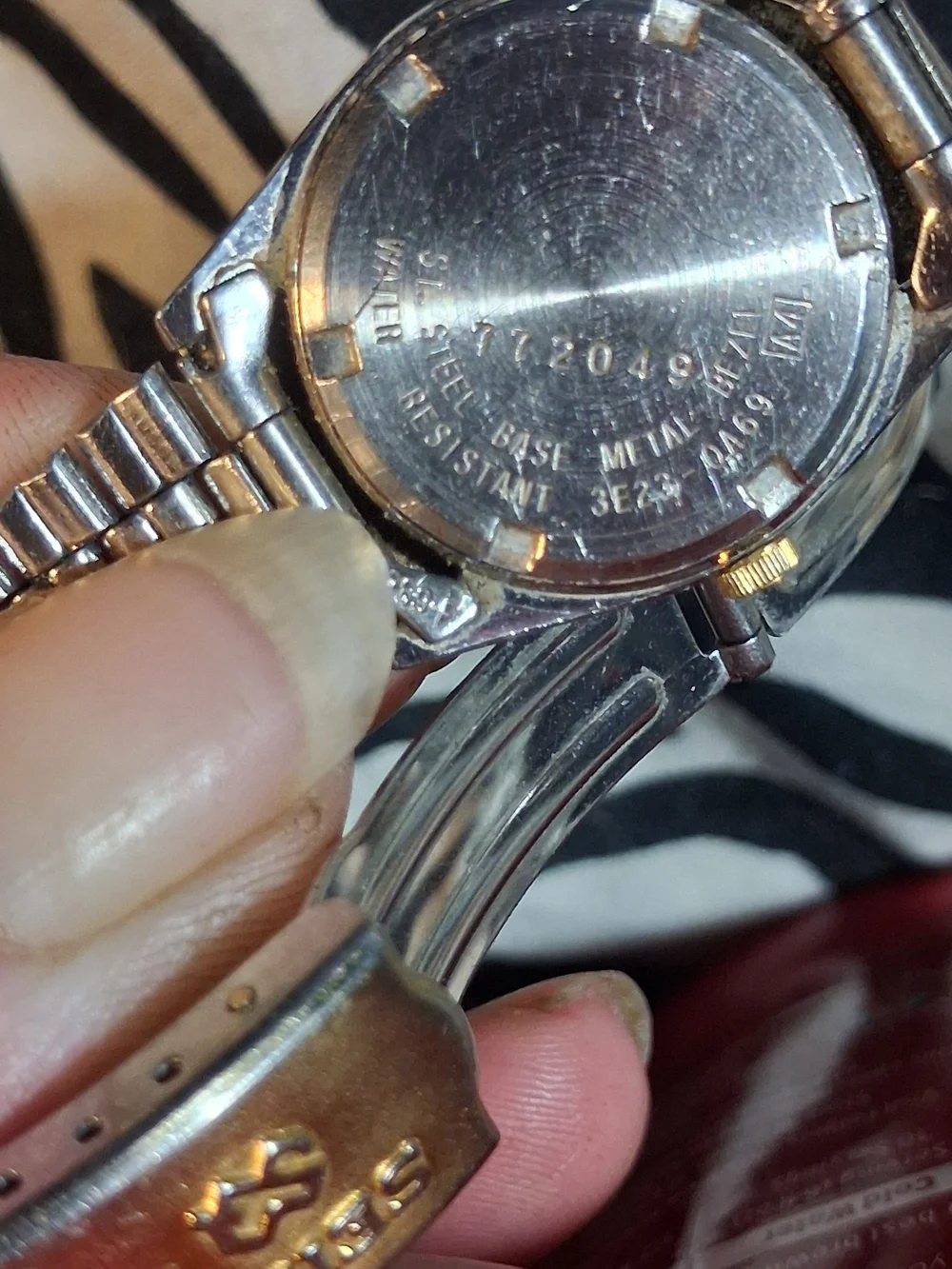 Seiko Classic Two-Tone Gold & Silver Day-Date Quartz Watch
